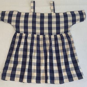 Top shop Petite Off Shoulder Top Oversized